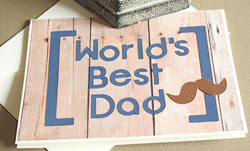 Father's Day card from Megan Brooke Handmade on Etsy