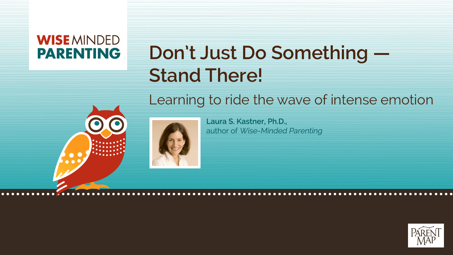 Don’t Just Do Something — Stand There!
