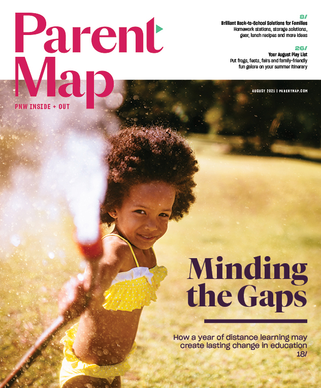 August 2021 ParentMap Magazine cover
