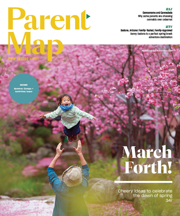 March 2023 ParentMap Magazine cover