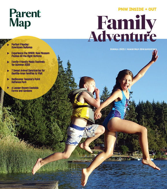 Cover of the 2023 ParentMap Summer Family Adventure Guide