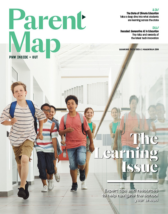 ParentMap's Learning 2023 magazine cover