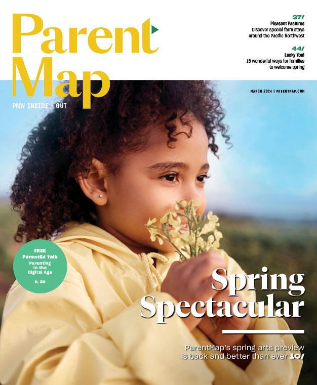 ParentMap's March 2024 issue cover image