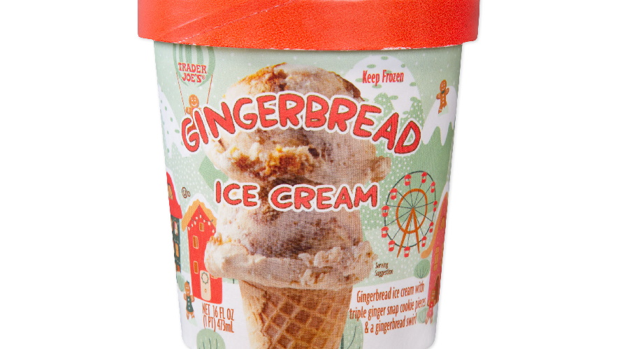 "Gingerbread ice cream"