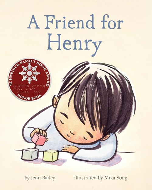 "The cover of the book "A Friend for Henry""