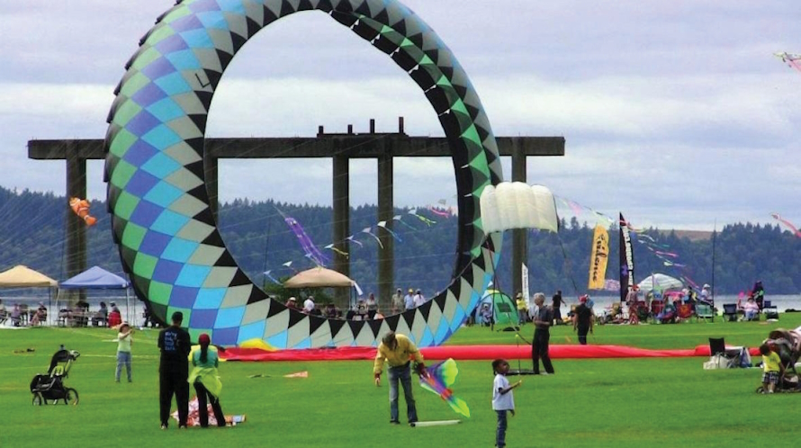 "Chambers Bay annual kite festival"