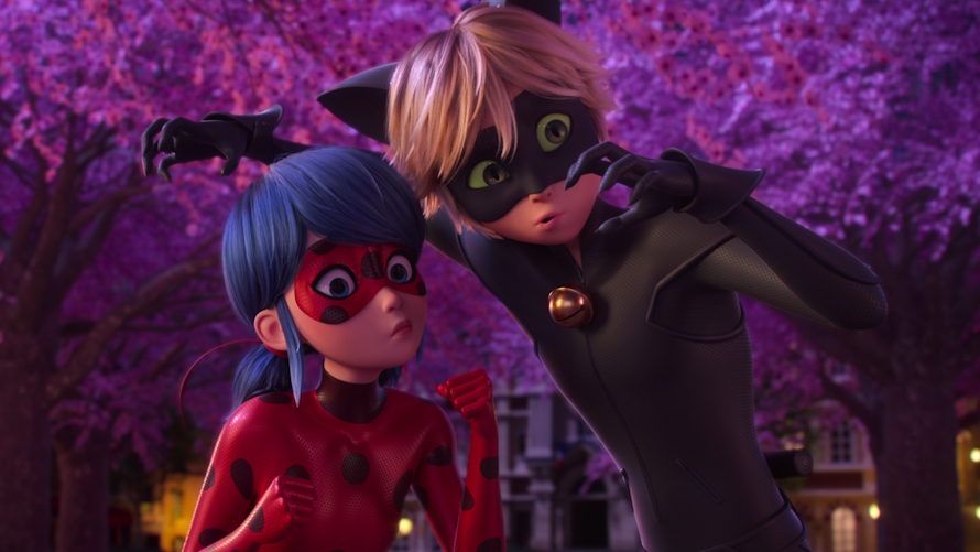 New on Netflix for kids in July Miraculous: Ladybug & Cat Noir, The Movie