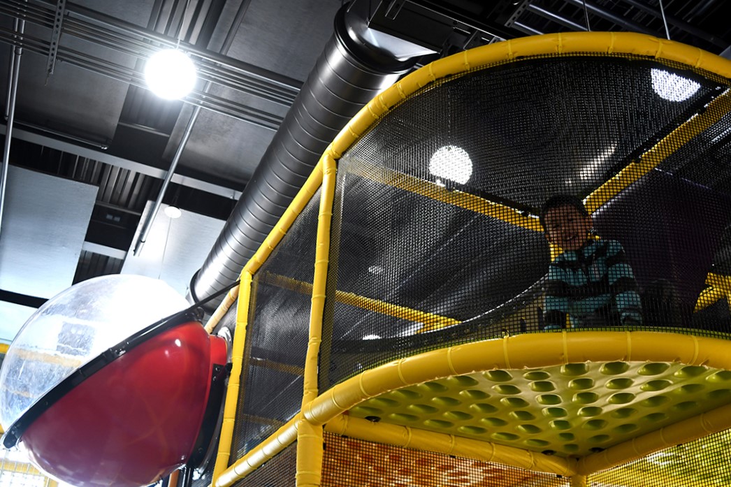 Seattle indoor playground Outer Space Seattle reopens for indoor open play with a custom space-themed multi-level climber