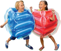 "Body bumpers for summer fun in the yard"