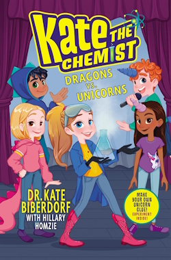 "Dragons vs. Unicorns book cover science books for kids"