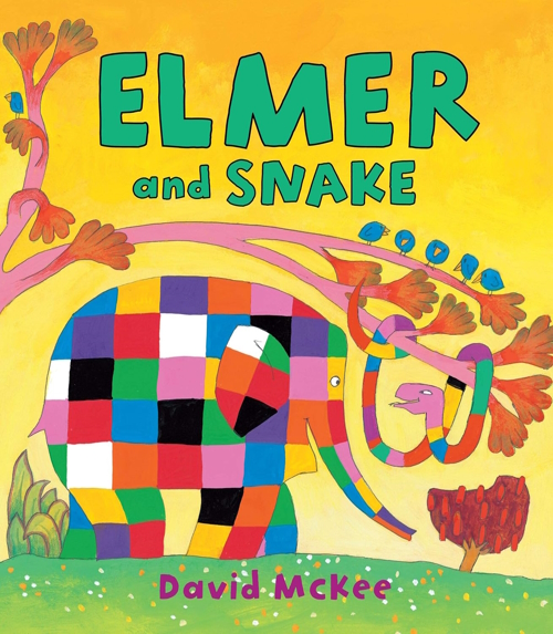 "Cover of "Elmer and Snake""