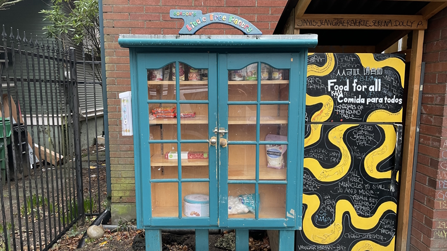 "A Little Free Panty in a Seattle neighborhood"