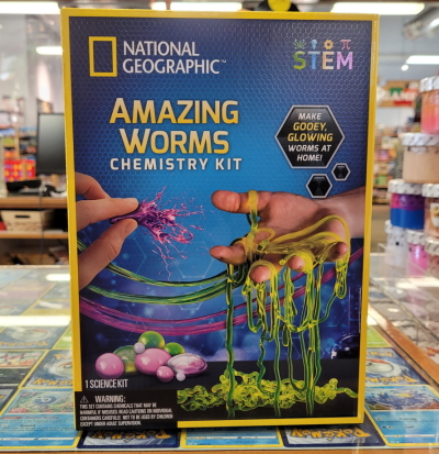 "National Geographic Amazing Worms Chemistry Kit "
