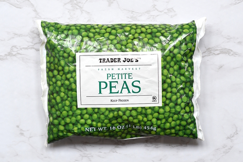"Bag of frozen peas"