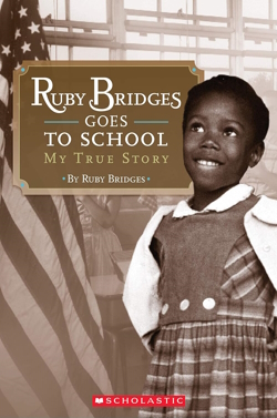 "Cover of the book "Ruby Bridges goes to school""