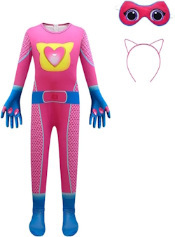 "Super Kitties costume"