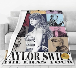 "Taylor Swift Eras tour blanket"
