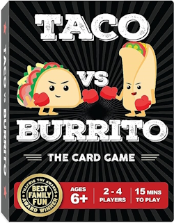 "Taco vs Burrito card game"