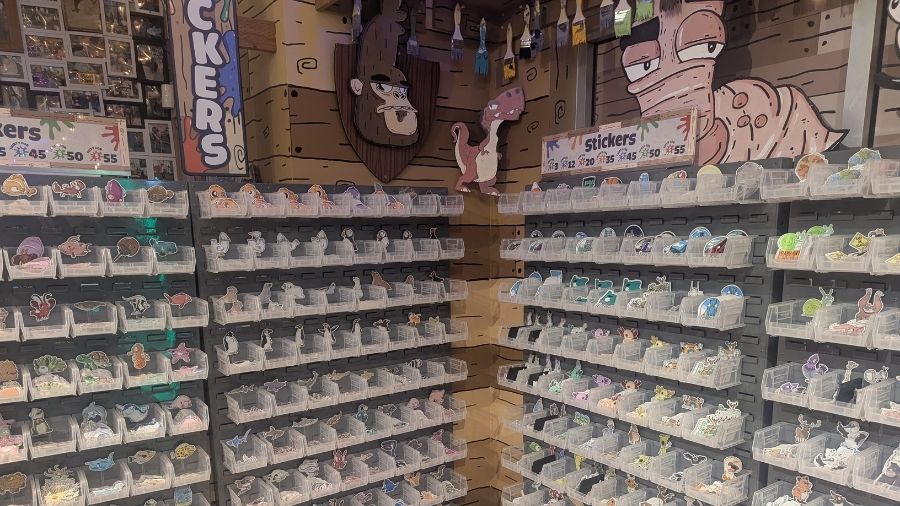 Aquarium sticker store
