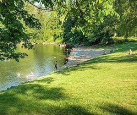 Deep Lake in Nolte State Park near Enumclaw