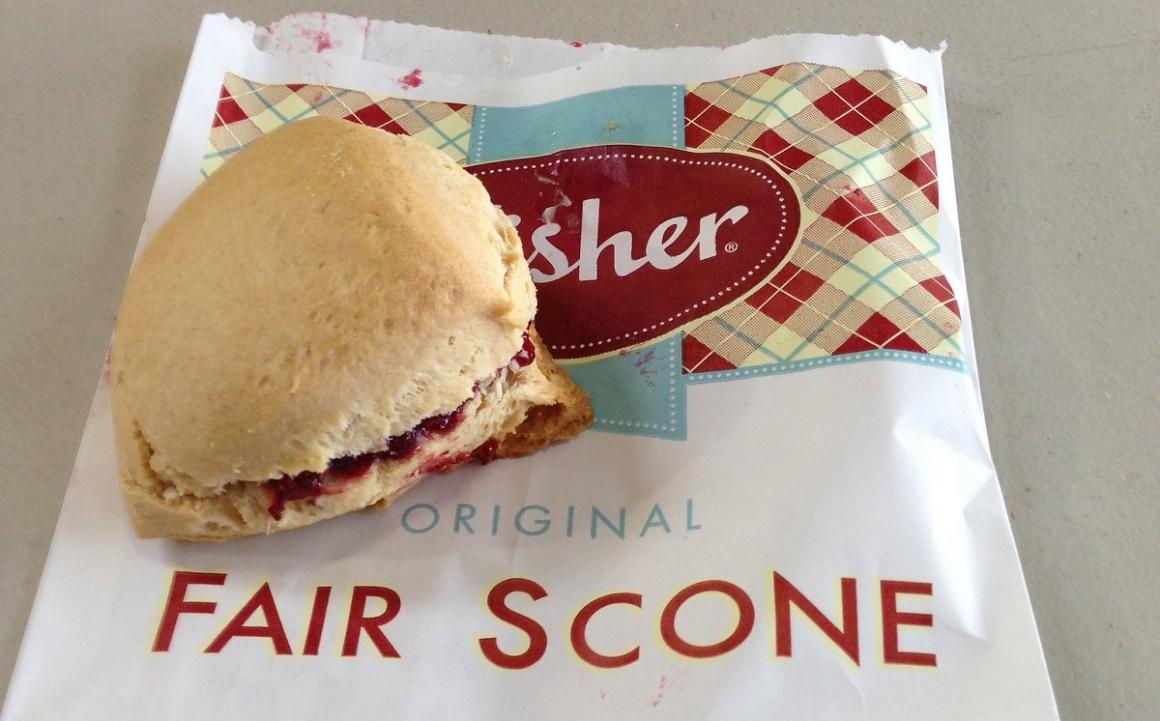 fisher scone washington state fair fair food drive-in fair food summer 2020