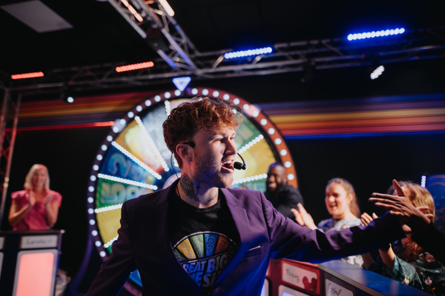 Great Big Game Show host