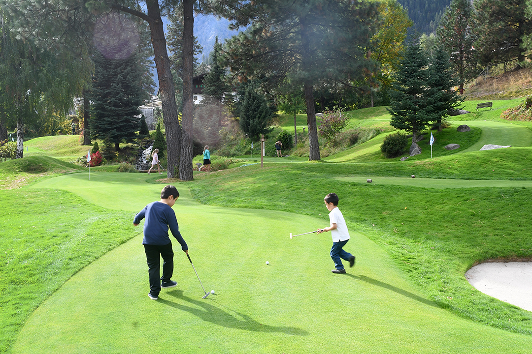 Enzian Inn putting course in Leavenworth, Wash.