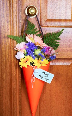 May Day flower basket