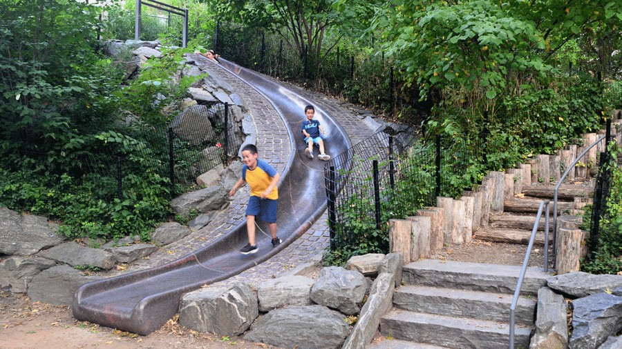 NYC with kids central park playground