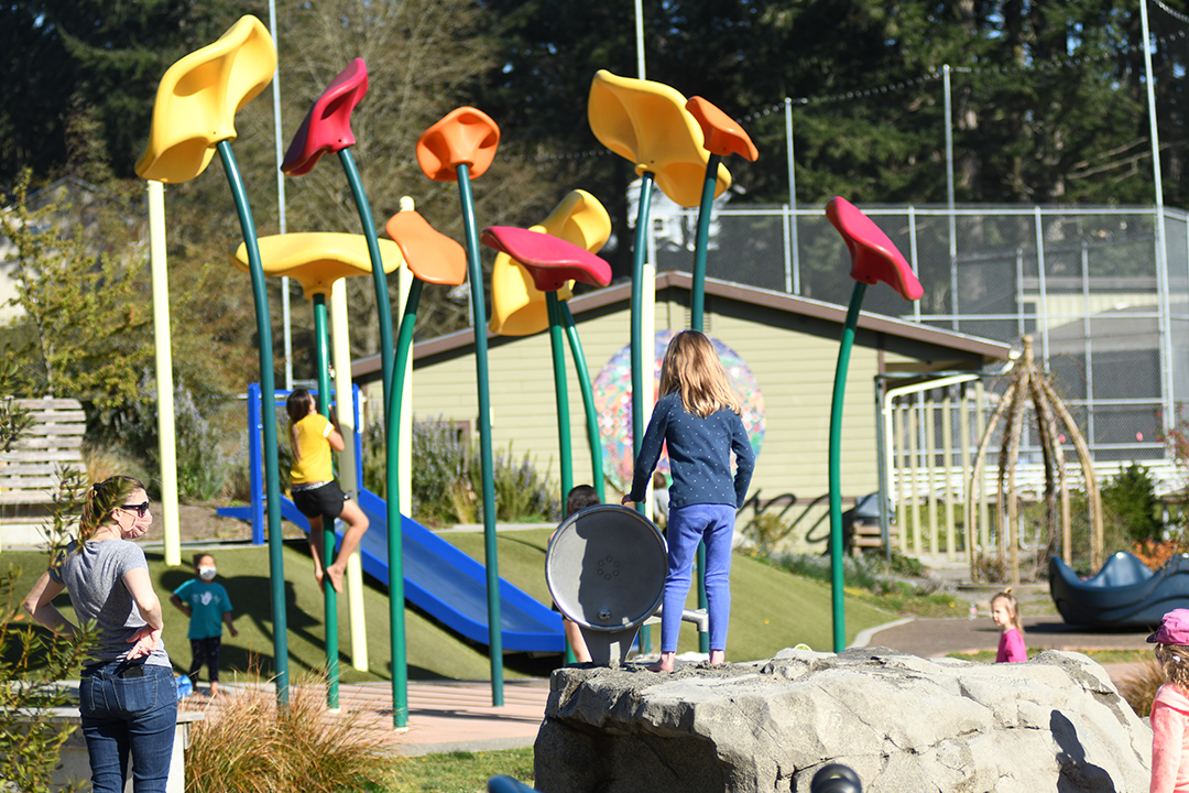 Owen's Playground accessible inclusive playground Winslow Bainbridge Island