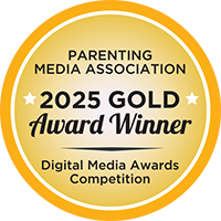 Parenting Media Association digital media awards gold badge