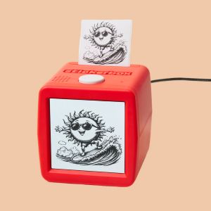 brand-new sticker box prints what kids say into stickers