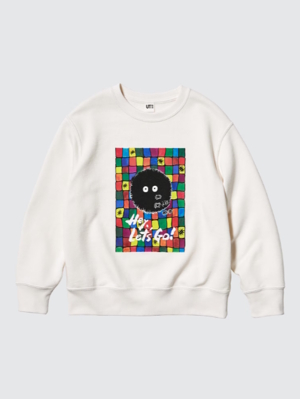 sweatshirt with characters from Studio Ghibli