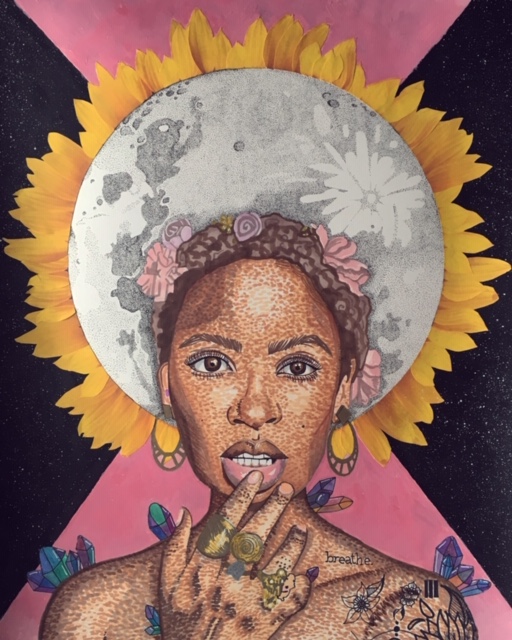 "The Golden Soul," painting by Maya Milton