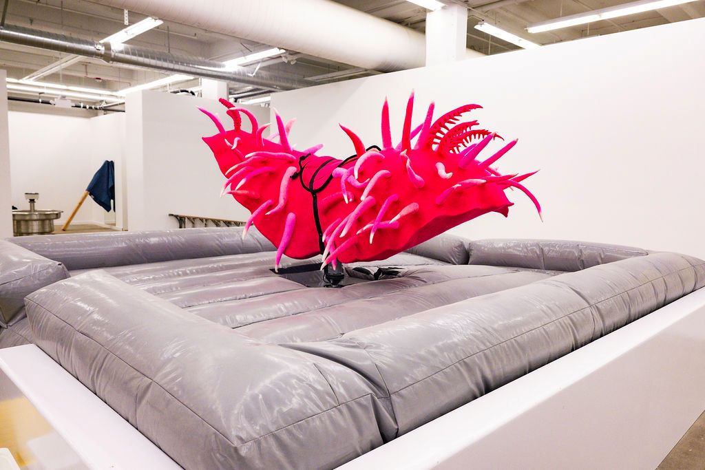 Toxic Beauty is an exhibit at the new Cannonball Arts in Seattle