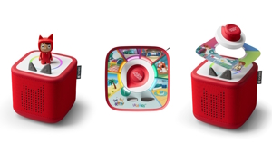 New toniebox with Tonie play card and controller