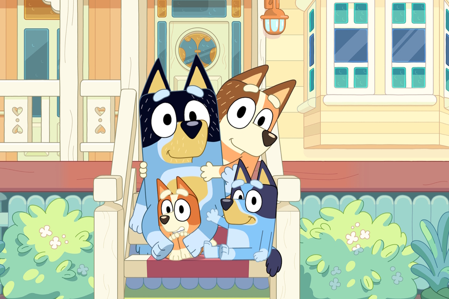 Blue family of dogs
