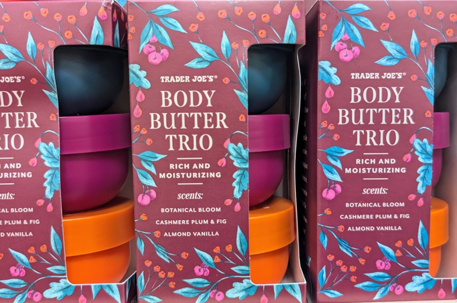 Body butter trio at Trader Joe's