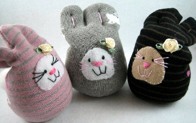 Sock bunnies