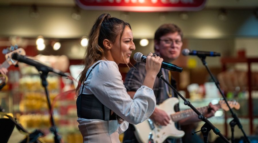 Performers take the stage at Seattle’s French Fest.