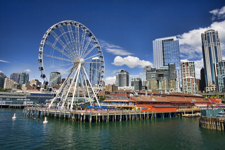 Great wheel in Seattle