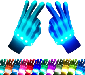 LED gloves for kids