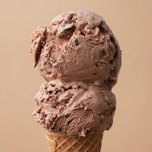 Molly Moon's Milk Chocolate Toffee ice cream cone