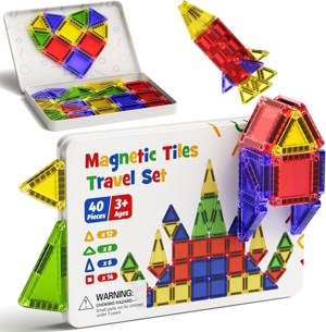 Mini magnetic tiles