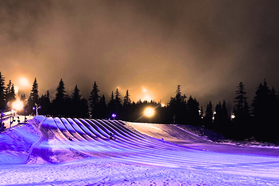night tubing