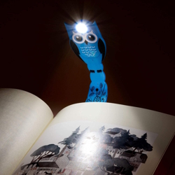 bookmark and nightlight that looks like an owl