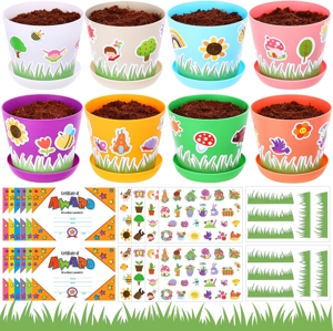 flower pot decorating kit