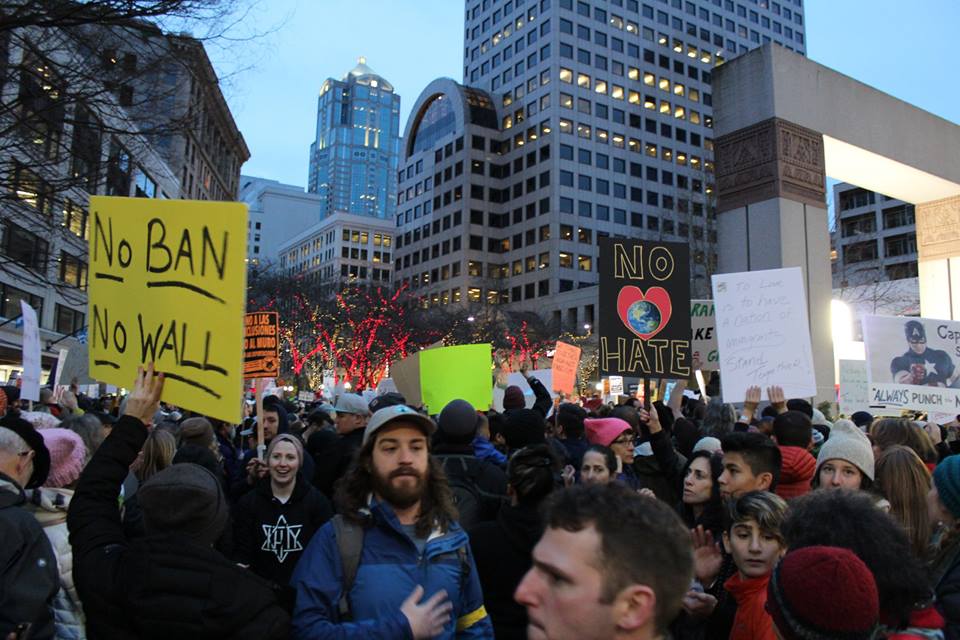 Protesting with kids