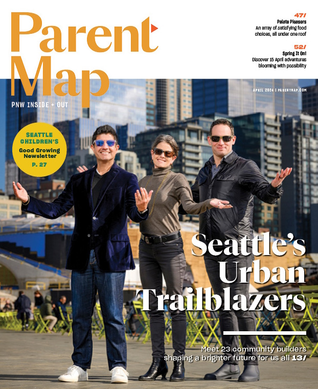Cover image of ParentMap's April 2024 issue