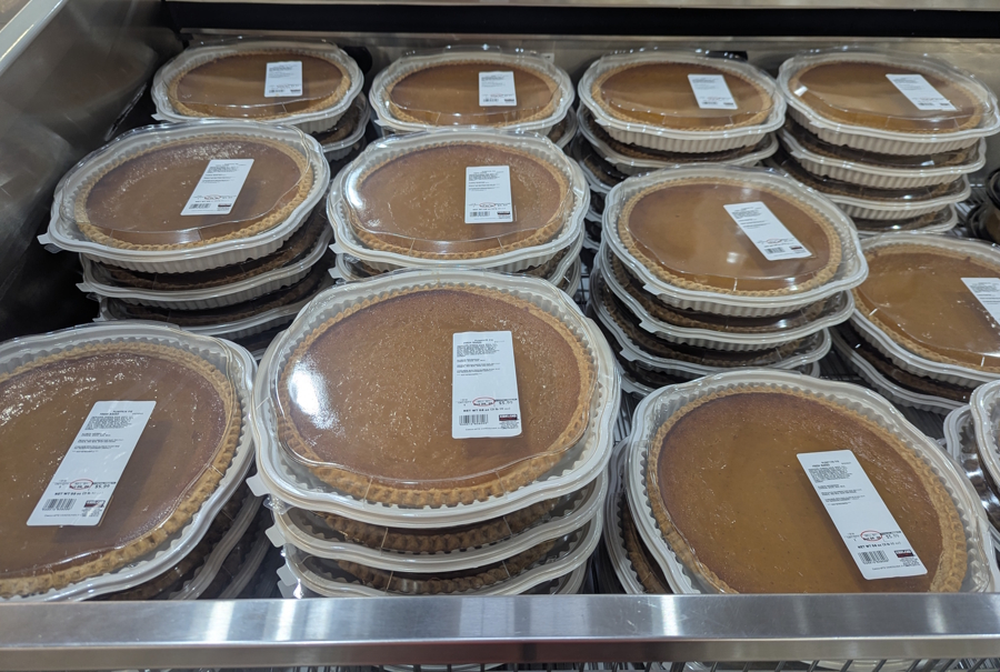 pumpkin pies